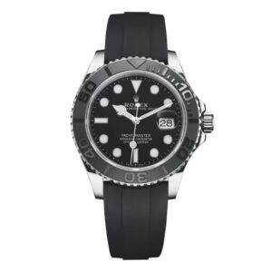 롤렉스 요트마스터 42mm Counterweight 226659 White Gold Rubber Strap Black Dial[ARF]