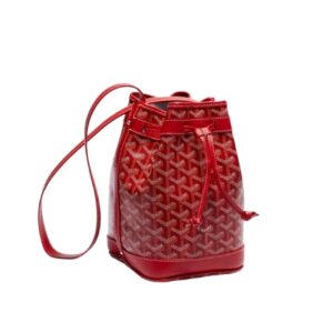 고야드[goyard/리미티드]쁘띠 플로 버킷 백(레드)