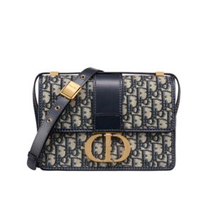 디올[dior/여왕]30 몽테뉴 백(블루/오블리크 자카드)