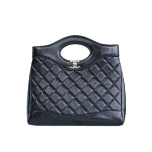 샤넬[chanel/팬더샵]31백 스몰 CC 체인 백(블랙/금장/램스킨)