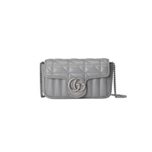 구찌[gucci/OC]GG 마몽 수퍼 미니백(그레이)