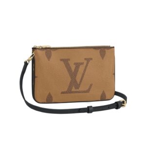 루이비통[louis vuitton/OC]더블 집 포쉐트 미니(모노그램/리버스)