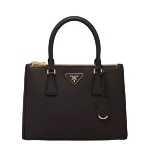 프라다[prada/블랙프라임]갤러리아 사피아노 미디엄 백(블랙)