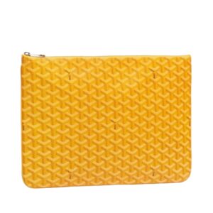 고야드[goyard/리미티드]세나 클러치 백 GM(옐로우)