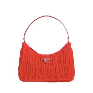 프라다[prada/블랙프라임]고프레 사피아노 트리밍 나일론 미니백(레드)