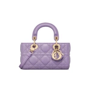 디올[dior/여왕]레이디 디조이 마이크로 백(라일락/까나쥬/램스킨)