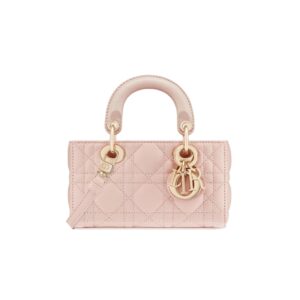 디올[dior/여왕]레이디 디조이 마이크로 백(페일 핑크/까나쥬/램스킨)