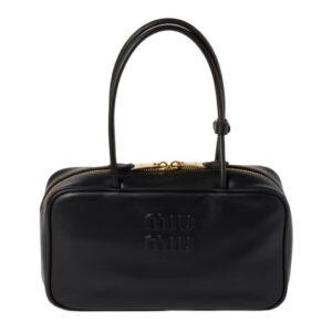 [miumiu]보 탑 핸들 백 미디엄(블랙)