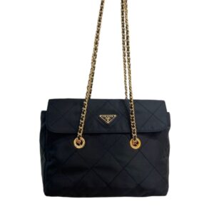 프라다[prada/블랙프라임]빈티지 나일론 백(블랙)