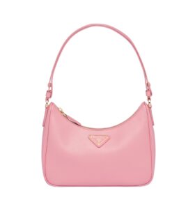 프라다[prada/블랙프라임]사피아노 레더 미니백(페탈 핑크)