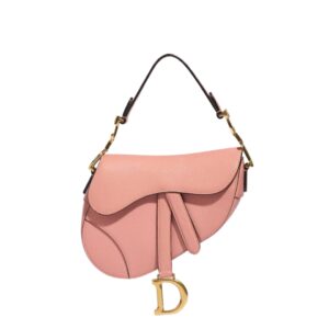 디올[dior/여왕]새들 미니 스트랩 백(핑크/그레인 카프스킨)