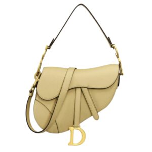 디올[dior/여왕]새들 스트랩 백(베이지/그레인 카프스킨)