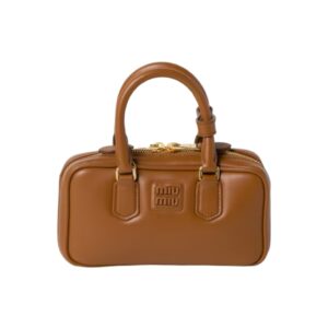 [miumiu]아르카디 가죽 미니 백(코냑)