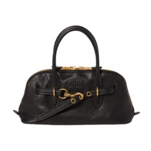 [miumiu]아방뛰르 탑 핸들 백 레귤러(블랙)