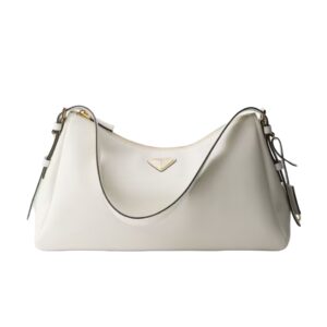 프라다[prada/블랙프라임]에메 레더 라지 숄더백(화이트)