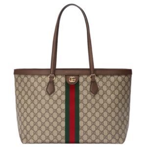 구찌[gucci/OC]오피디아 GG 미디엄 토트백(GG수프림 베이지/에보니)