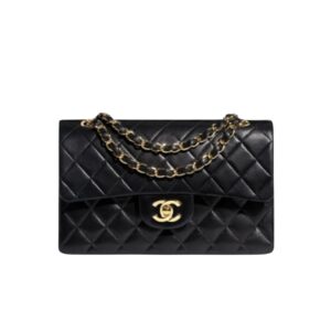 샤넬[chanel/팬더샵]*정품가죽* 클래식 플랩백 스몰(블랙/금장/램스킨)