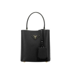 프라다[prada/블랙프라임]파니에 사피아노 스몰 백(블랙)