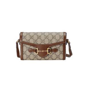 구찌[gucci/OC]홀스빗 1955 미니백(GG수프림 베이지/에보니)