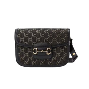 구찌[gucci/OC]홀스빗 1955 스몰 숄더백(GG수프림/올블랙)