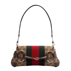 구찌[gucci/OC]홀스빗 체인 스몰 숄더백(GG수프림/브라운)