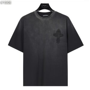 [국내배송]크롬하츠 데미지 워싱 반팔티셔츠