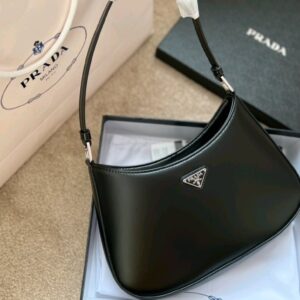 [국내배송]프라다 프라다 클레오 브러시드 가죽숄더백