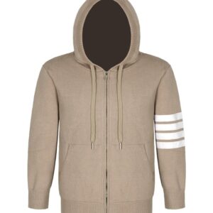 [국내배송]톰브라운 4바 니트 후드 집업 자켓