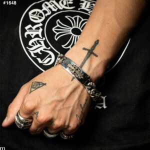 [국내배송]크롬하츠 플로랄 더블 팬시 클립 브레이슬릿 팔찌