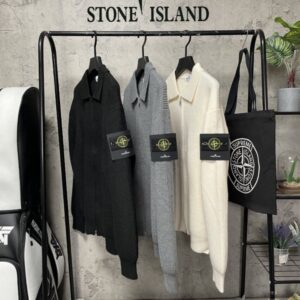 [국내배송]스톤아일랜드 투웨이 집업니트