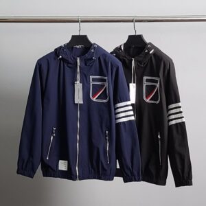 [국내배송]톰브라운 프리미엄 포켓삼선 후드 자켓