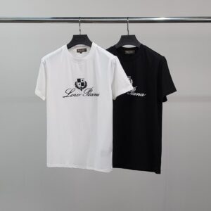 [국내배송]로로피아나 엠보레터링 반팔티