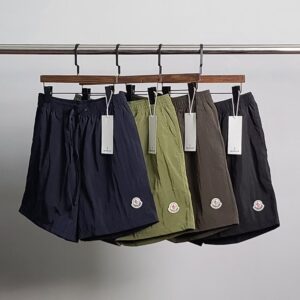 [국내배송]몽클레어 로고와펜 나일론 5부 팬츠