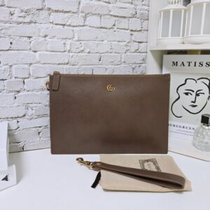 [국내배송]구찌 마몽 GG 클러치백 카키브라운