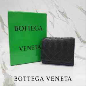 [국내배송]보테가 베네타 인트레치아토 3단 반지갑