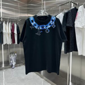 [국내배송]루이비통 넥 체인 티셔츠