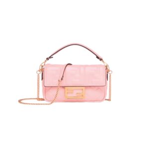 [프리미엄/해외배송]펜디 바게트 백 미니 FF(핑크)